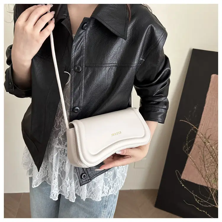 Women's 2025 Casual Shoulder Bag Set in Pink Brown Black White — feature 10