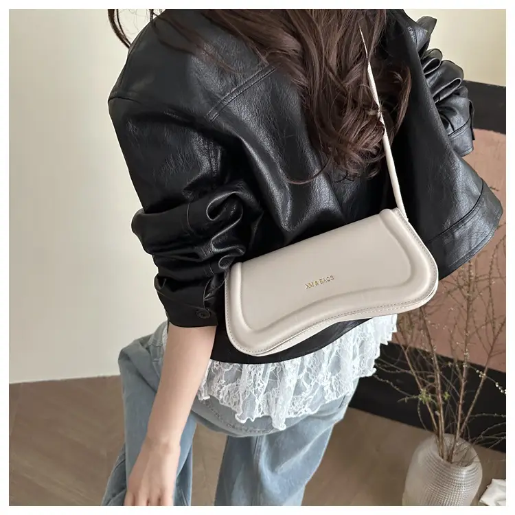 Women's 2025 Casual Shoulder Bag Set in Pink Brown Black White — feature 12