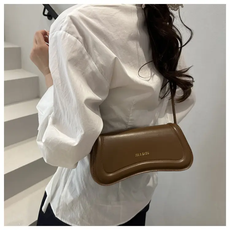 Women's 2025 Casual Shoulder Bag Set in Pink Brown Black White — feature 14