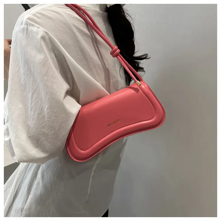 Women's 2025 Casual Shoulder Bag Set in Pink Brown Black White — feature 17