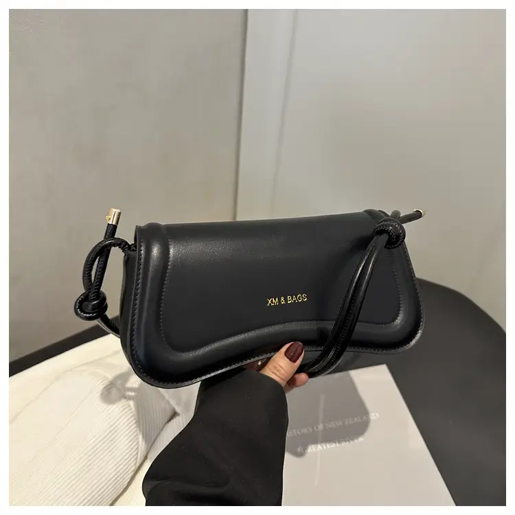 Women's 2025 Casual Shoulder Bag Set in Pink Brown Black White — feature 24