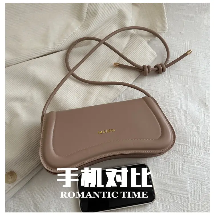 Women's 2025 Casual Shoulder Bag Set in Pink Brown Black White — feature 4