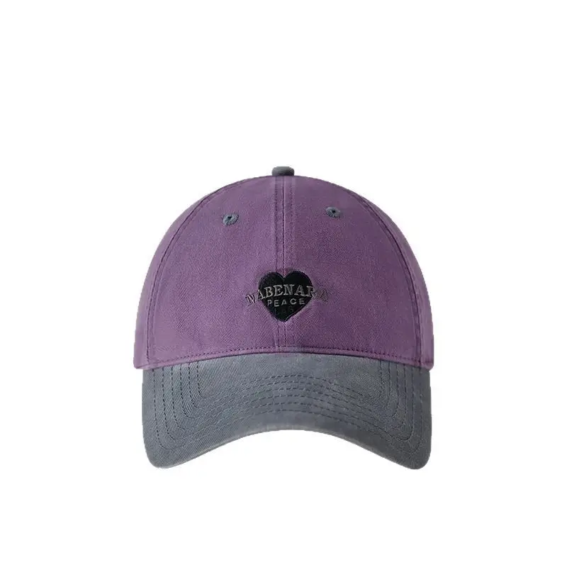 Women Retro Heart Cap 54x60cm Soft Baseball - Image 9