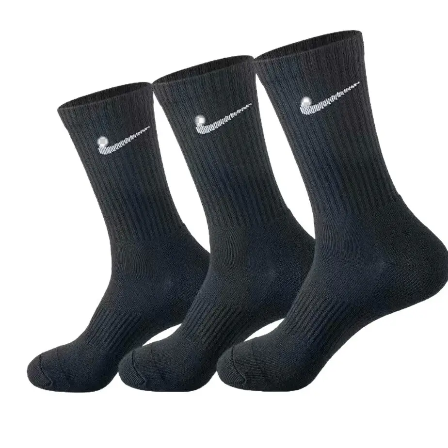 Wholesale Soviet Nike West Hook Socks for Men and Women, Casual and Versatile Long-Tube Student Sports Running