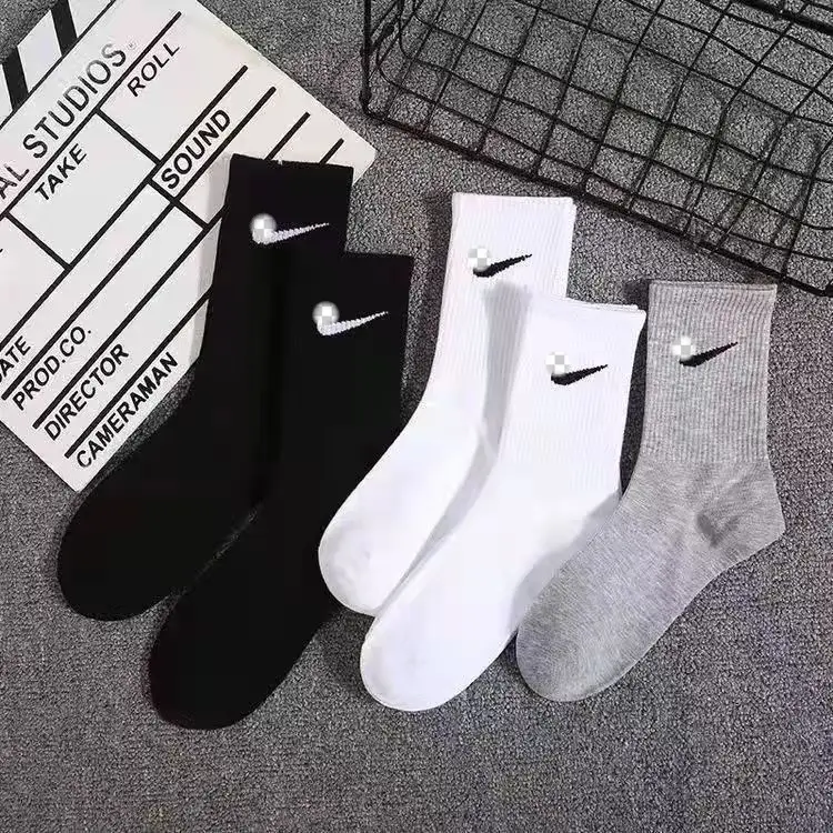 Wholesale Soviet Nike West Hook Socks for Men and Women, Casual and Versatile Long-Tube Student Sports Running — feature 9