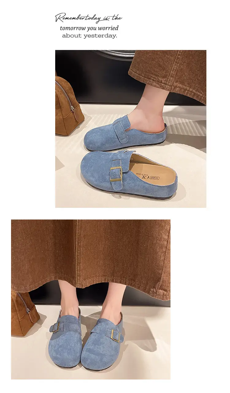 Birkenstock Shoes Wholesale Autumn Fashion Trendy Outdoor Closed-Toe Slip-On Soft Sole Comfortable Breathable Women's Shoes — feature 11
