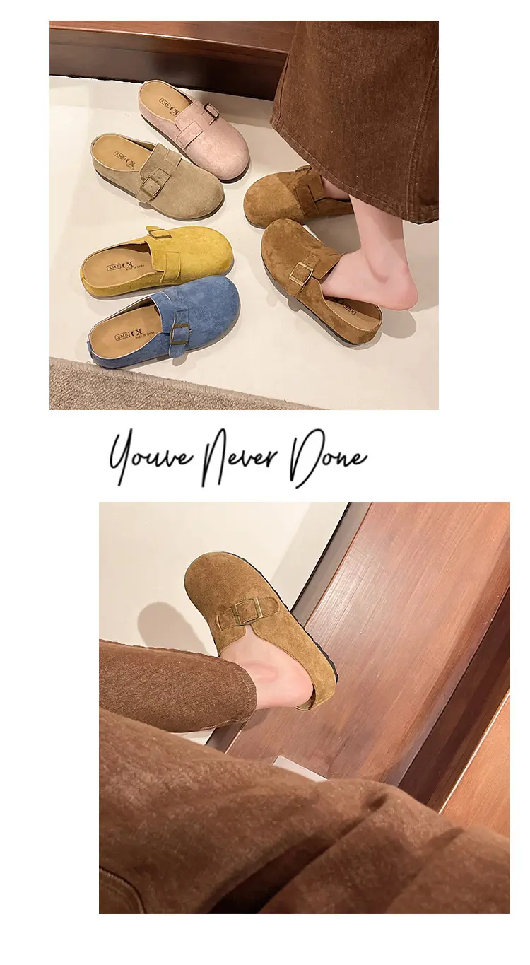 Birkenstock Shoes Wholesale Autumn Fashion Trendy Outdoor Closed-Toe Slip-On Soft Sole Comfortable Breathable Women's Shoes — feature 13