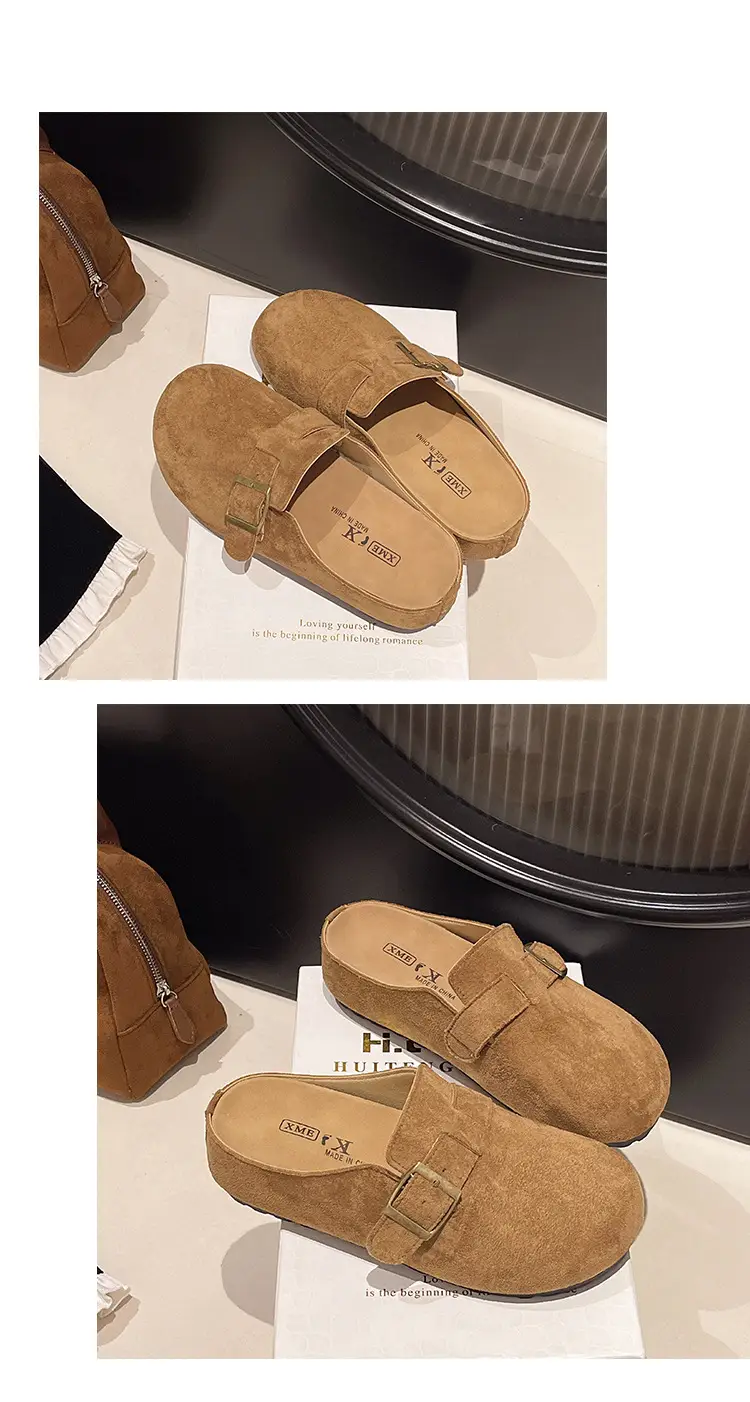 Birkenstock Shoes Wholesale Autumn Fashion Trendy Outdoor Closed-Toe Slip-On Soft Sole Comfortable Breathable Women's Shoes — feature 17