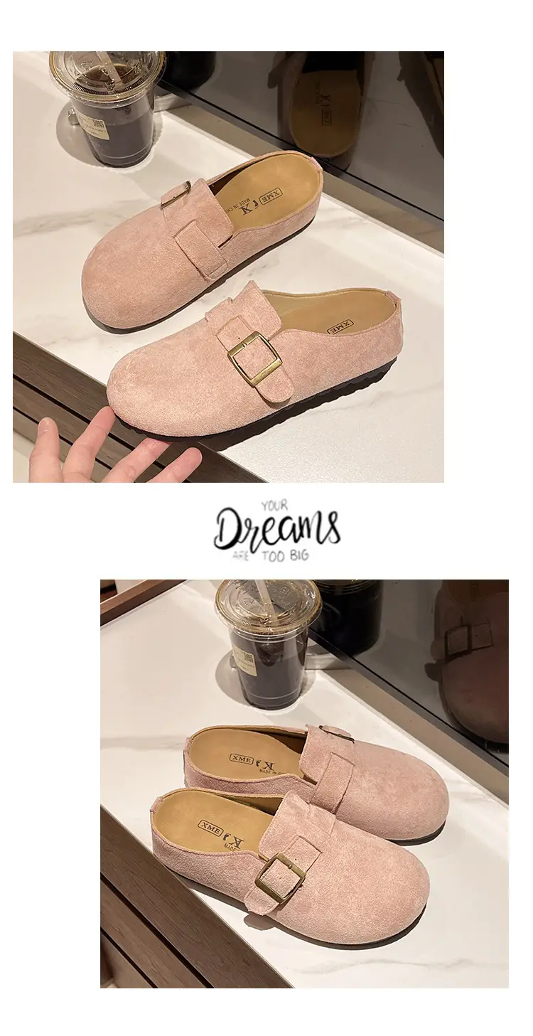 Birkenstock Shoes Wholesale Autumn Fashion Trendy Outdoor Closed-Toe Slip-On Soft Sole Comfortable Breathable Women's Shoes — feature 18