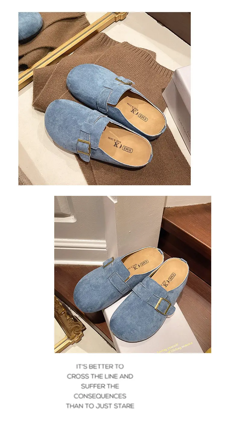 Birkenstock Shoes Wholesale Autumn Fashion Trendy Outdoor Closed-Toe Slip-On Soft Sole Comfortable Breathable Women's Shoes — feature 19