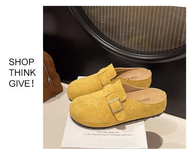 Birkenstock Shoes Wholesale Autumn Fashion Trendy Outdoor Closed-Toe Slip-On Soft Sole Comfortable Breathable Women's Shoes — feature 22