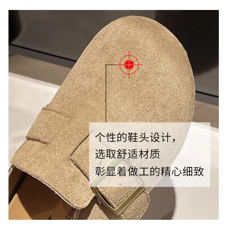 Birkenstock Shoes Wholesale Autumn Fashion Trendy Outdoor Closed-Toe Slip-On Soft Sole Comfortable Breathable Women's Shoes — feature 23