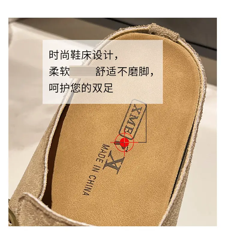 Birkenstock Shoes Wholesale Autumn Fashion Trendy Outdoor Closed-Toe Slip-On Soft Sole Comfortable Breathable Women's Shoes — feature 24