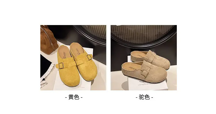Birkenstock Shoes Wholesale Autumn Fashion Trendy Outdoor Closed-Toe Slip-On Soft Sole Comfortable Breathable Women's Shoes — feature 4