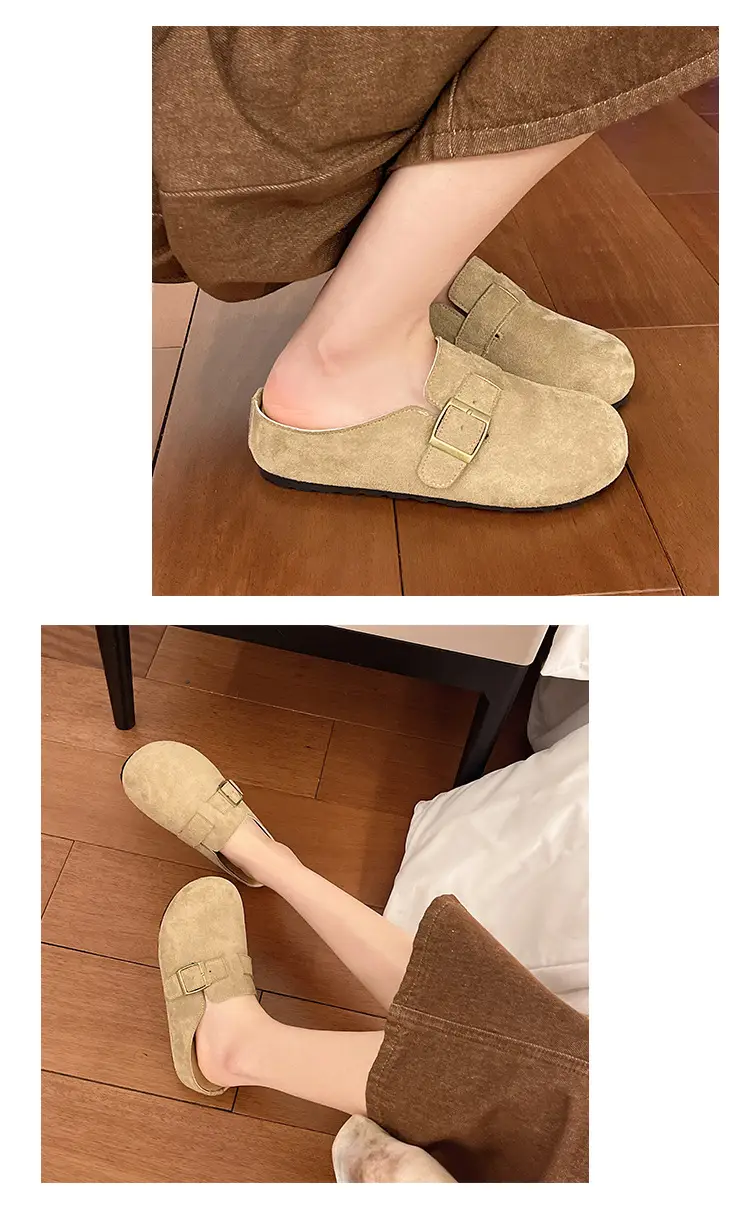 Birkenstock Shoes Wholesale Autumn Fashion Trendy Outdoor Closed-Toe Slip-On Soft Sole Comfortable Breathable Women's Shoes — feature 8