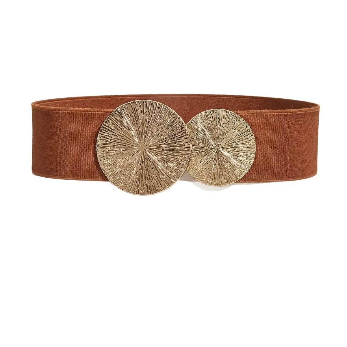 Women's Decorative Coat Belt with Glitter Circles - Image 10