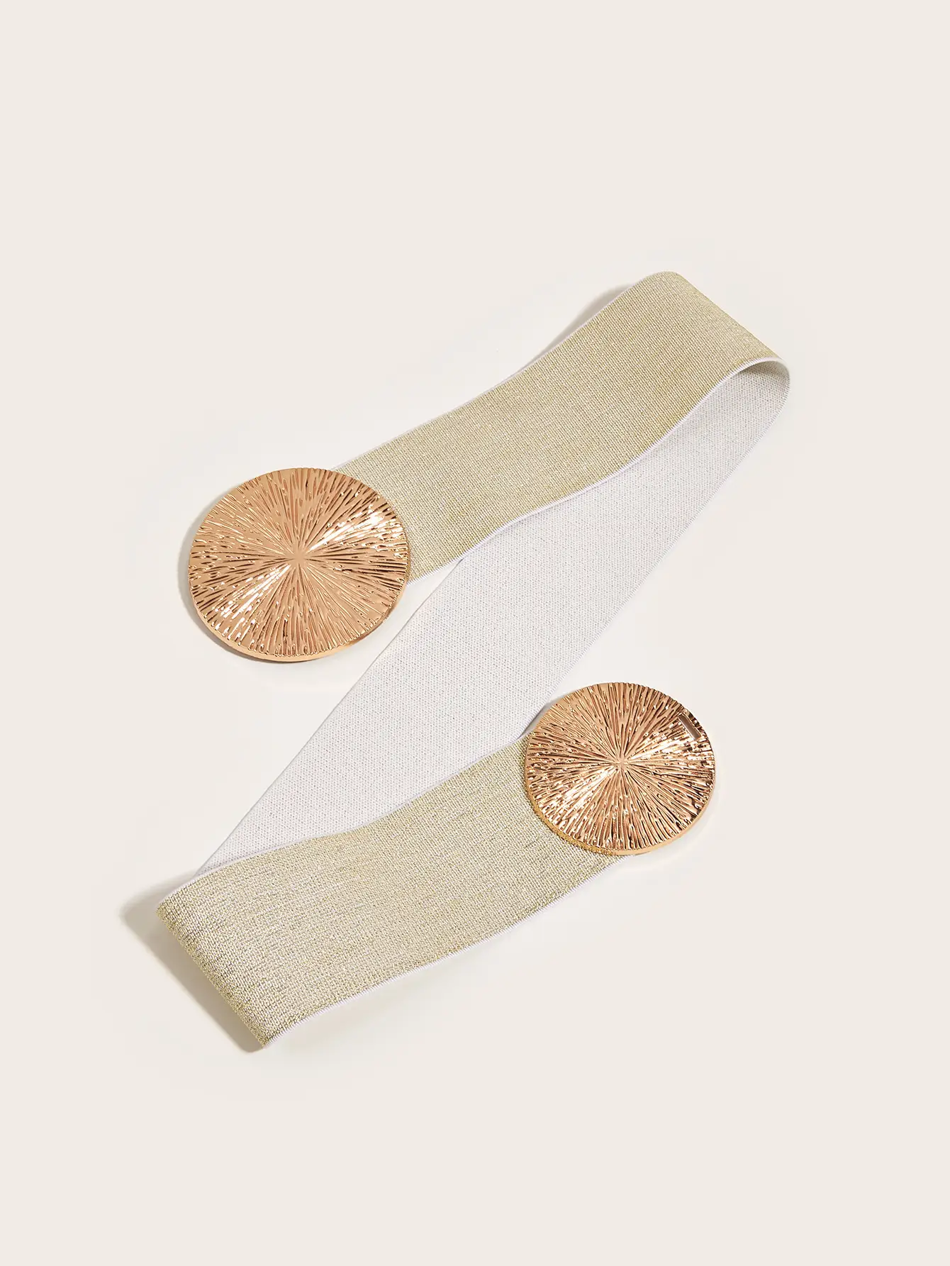 Women's Decorative Coat Belt with Glitter Circles — feature 12