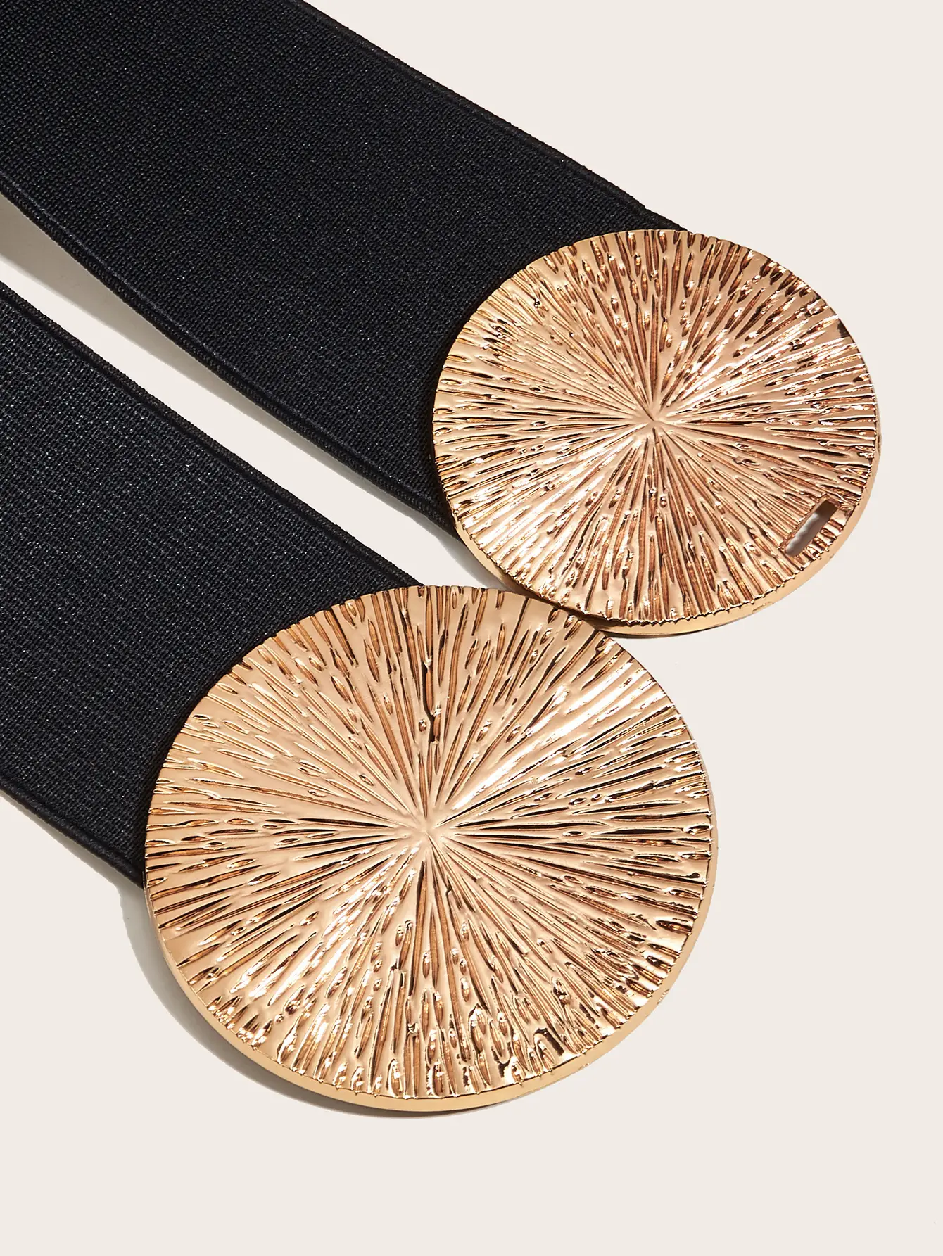 Women's Decorative Coat Belt with Glitter Circles — feature 9