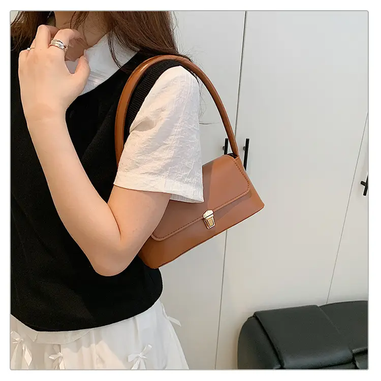 Women's Satchel Shoulder Bag Tan Leather 2025 — feature 20