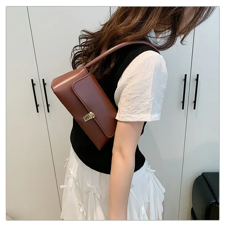 Women's Satchel Shoulder Bag Tan Leather 2025 — feature 23