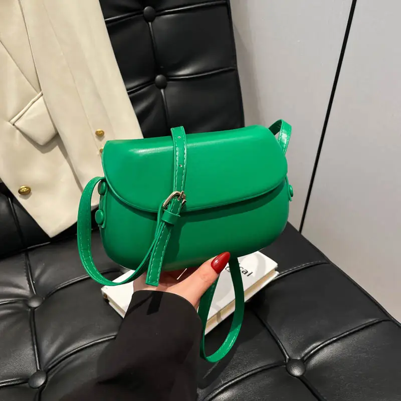 2025 Green Korean Style Crossbody Bag for Women - Image 7