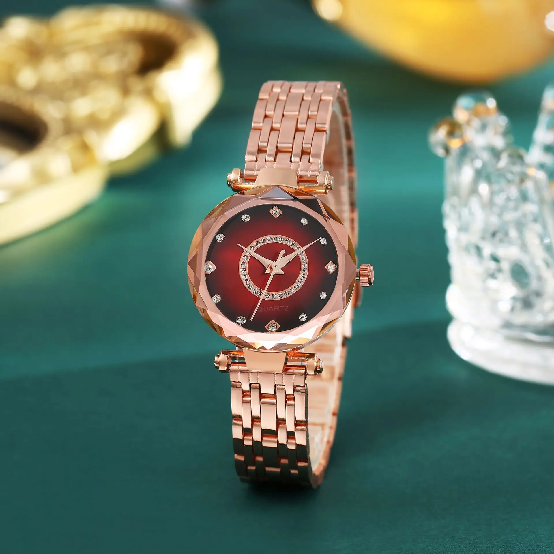 Heart of the Ocean Women's Rose Gold Quartz Watch — feature 15