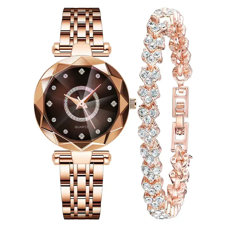 Heart of the Ocean Women's Rose Gold Quartz Watch - Image 12