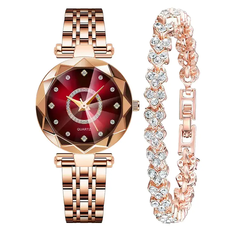 Heart of the Ocean Women's Rose Gold Quartz Watch - Image 8
