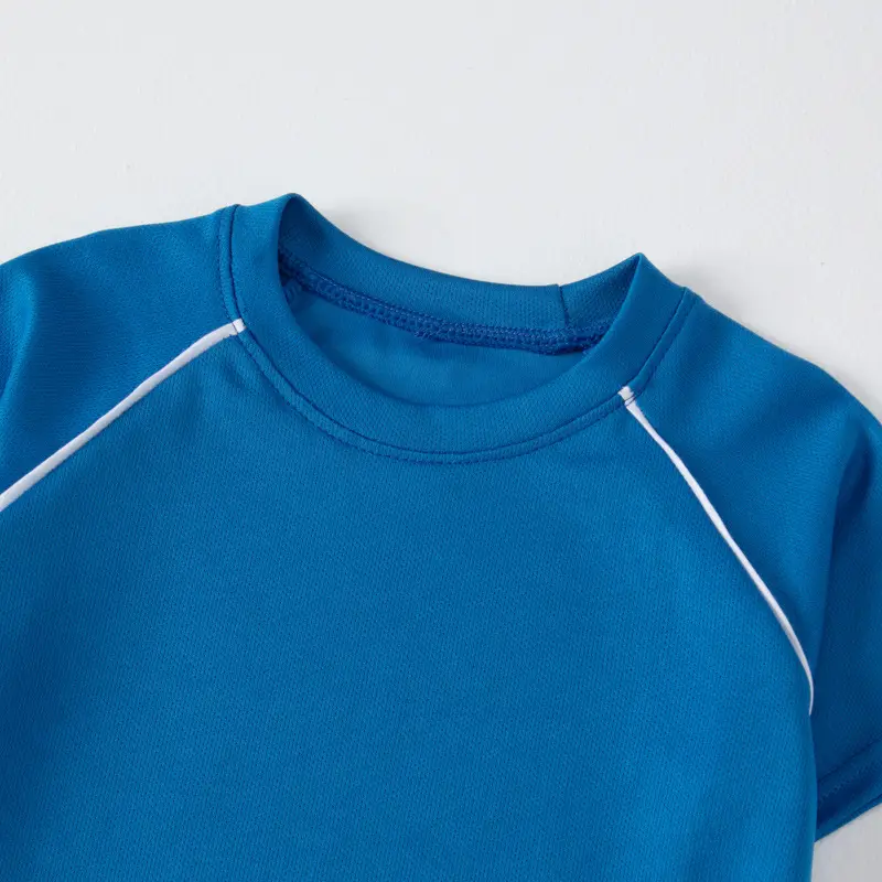 Boys Summer Sports Suit Quick-Drying Shorts T-Shirt Set - Image 6