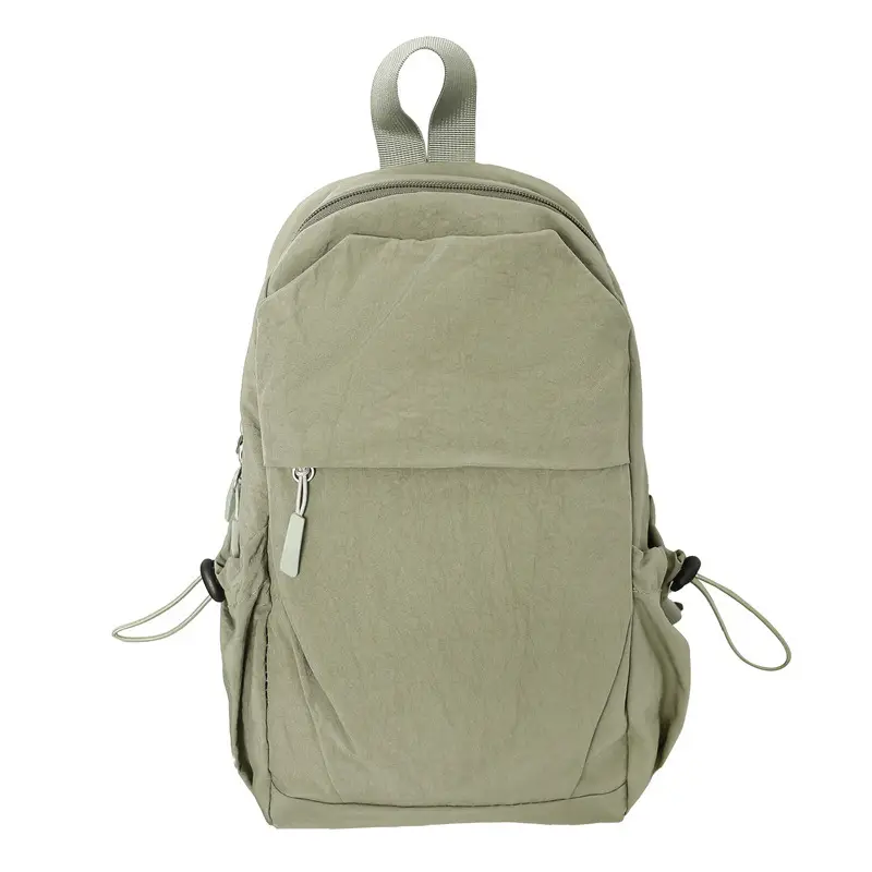 Men's New Nylon Crossbody Travel Bag Grey — feature 39