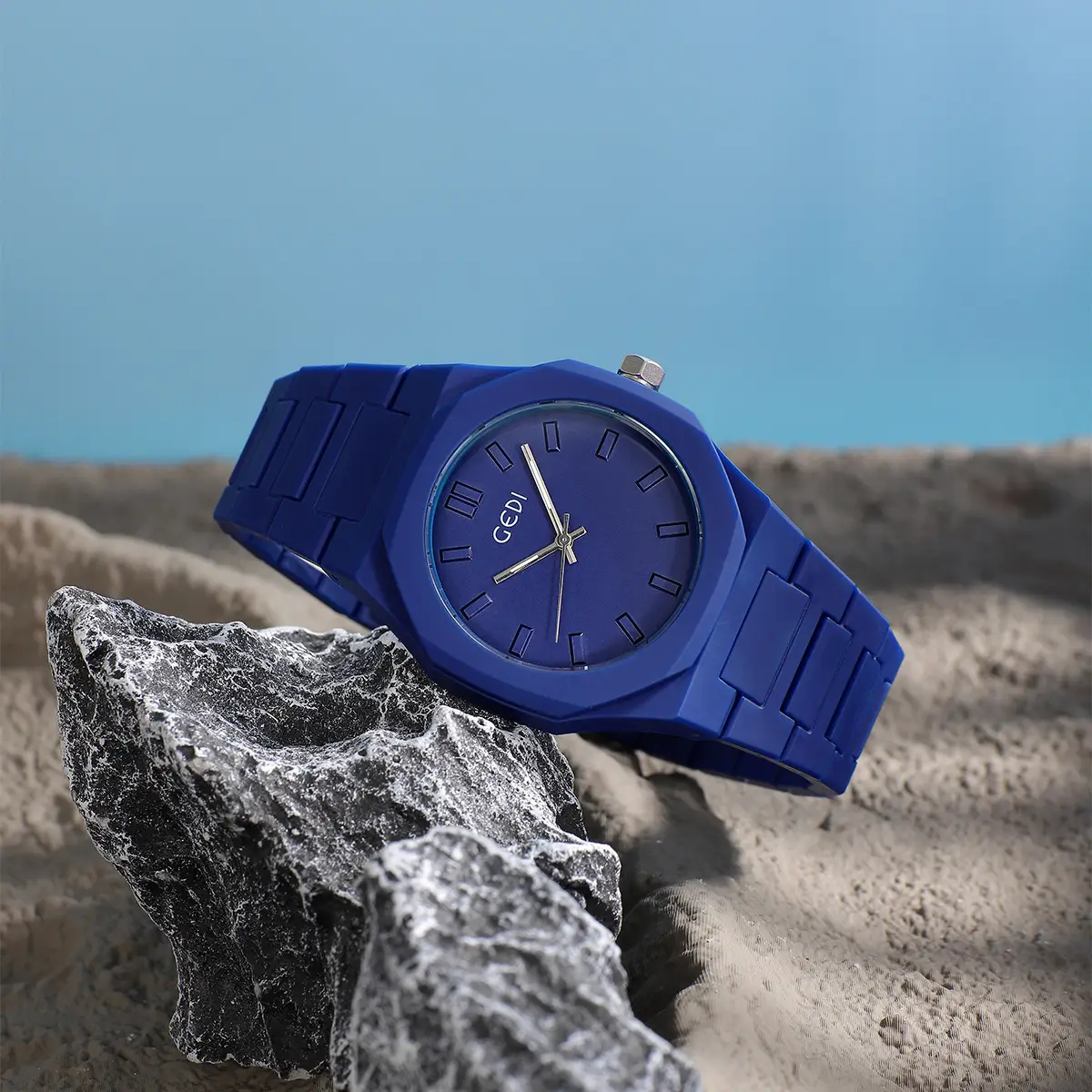 Goldie Candy Colored Unisex Watch with Matte Strap - Image 11