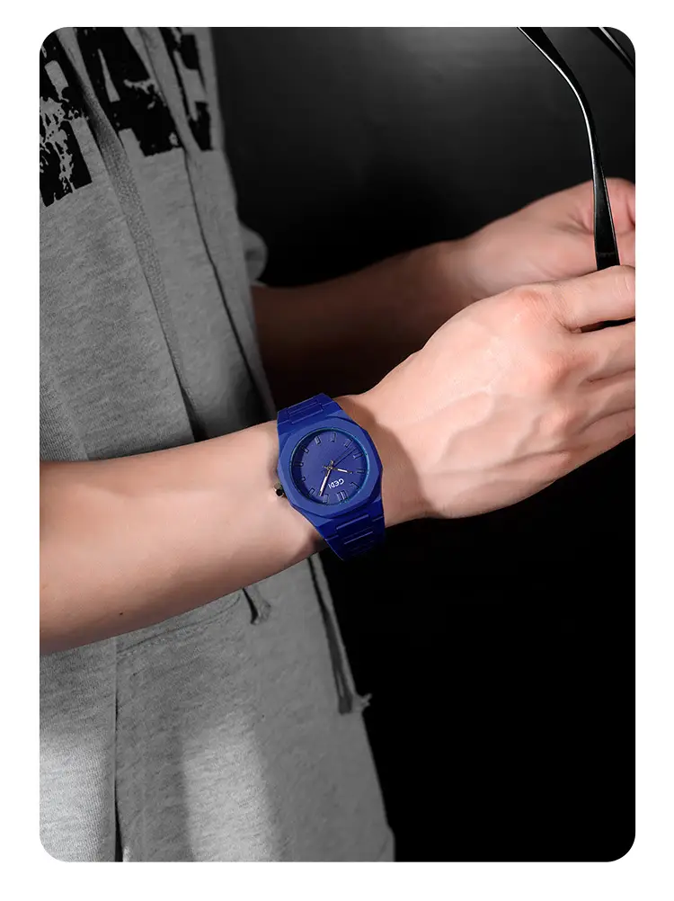 Goldie Candy Colored Unisex Watch with Matte Strap — feature 12