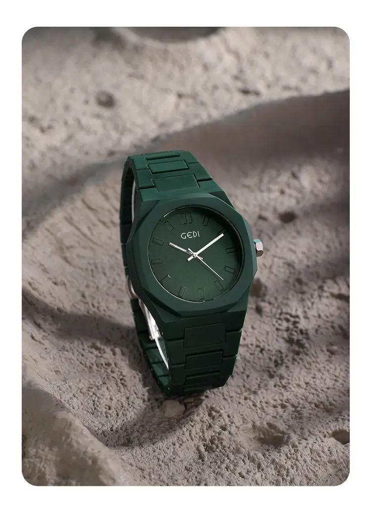 Goldie Candy Colored Unisex Watch with Matte Strap — feature 15