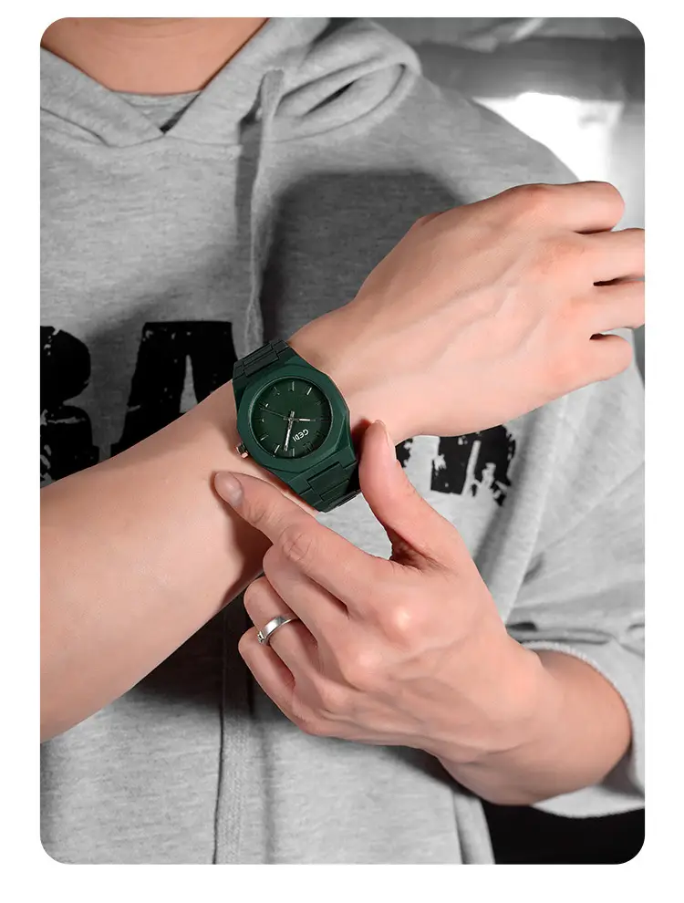 Goldie Candy Colored Unisex Watch with Matte Strap — feature 16