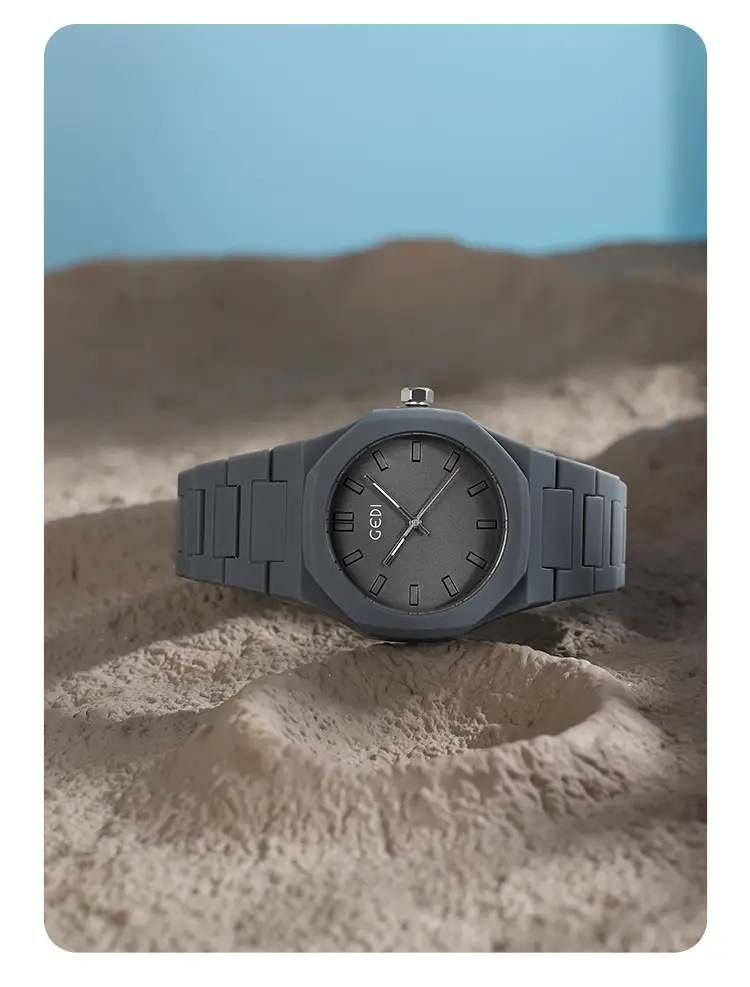Goldie Candy Colored Unisex Watch with Matte Strap — feature 17