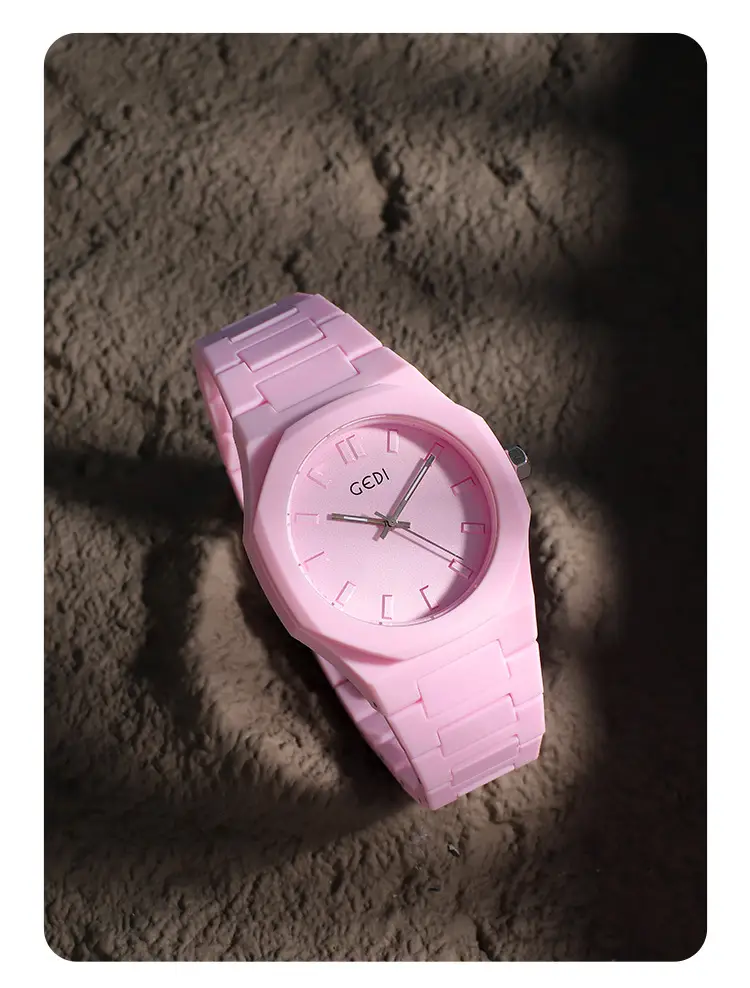 Goldie Candy Colored Unisex Watch with Matte Strap — feature 19