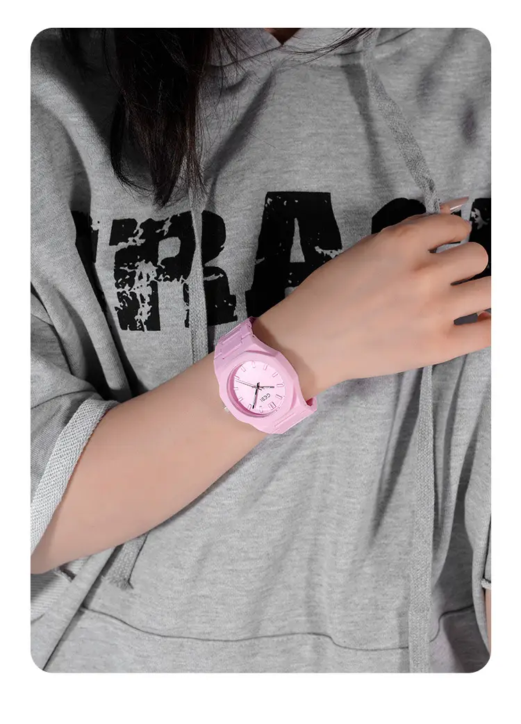 Goldie Candy Colored Unisex Watch with Matte Strap — feature 20