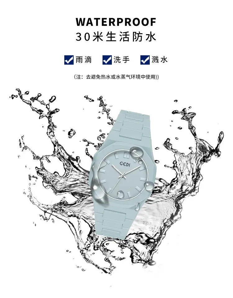 Goldie Candy Colored Unisex Watch with Matte Strap — feature 8