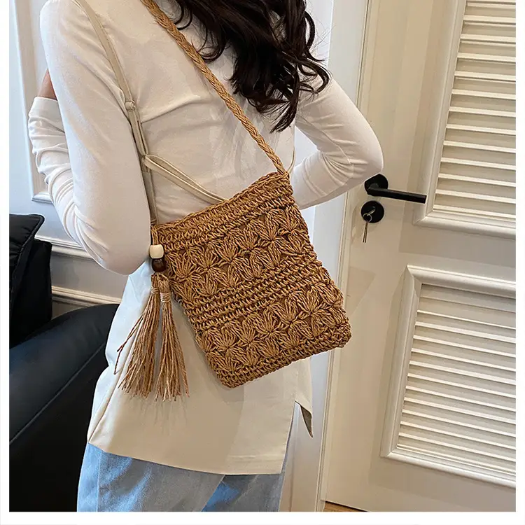 Hand-Woven Straw Crossbody Bag for Women — feature 21