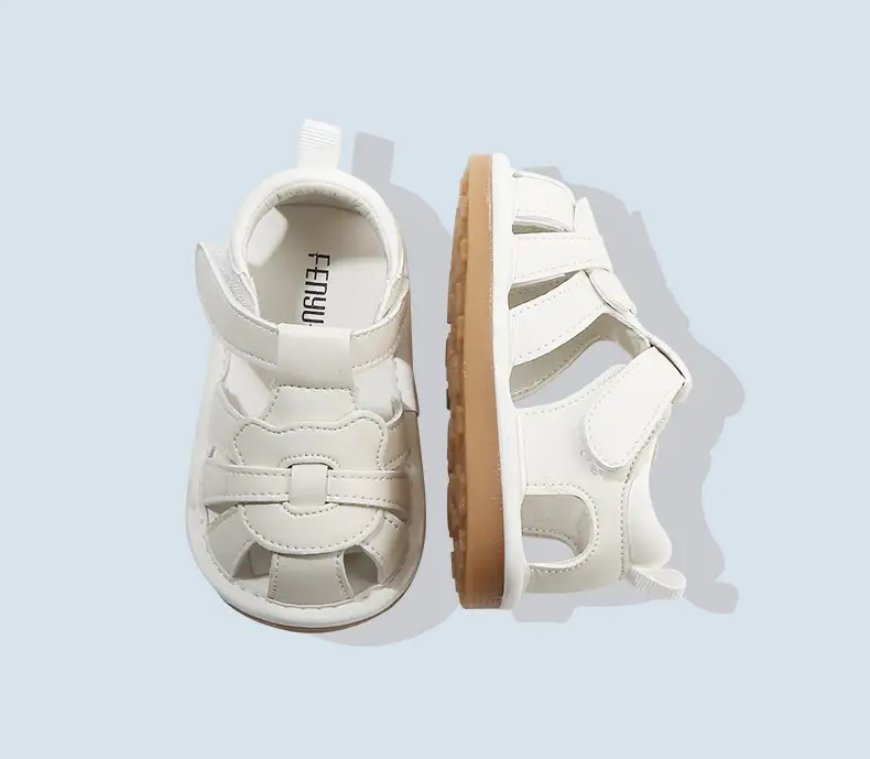 Breathable Baby Sandals White 0-1 Year Old — feature 18