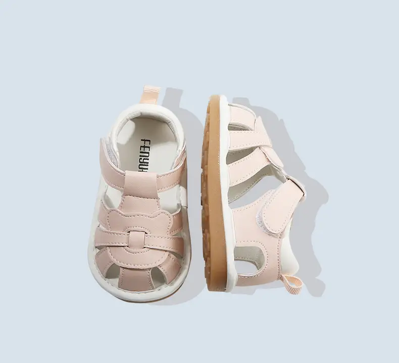 Breathable Baby Sandals White 0-1 Year Old — feature 21