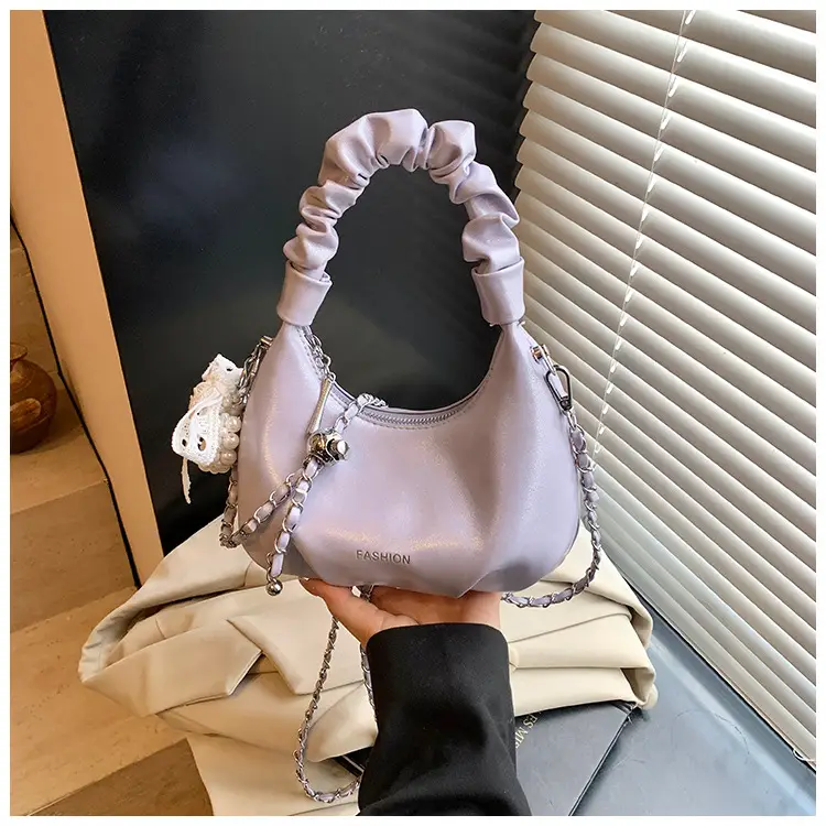 Women's Pleated Pearl Crossbody Bag 2025 — feature 20