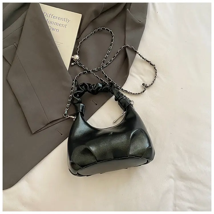 Women's Pleated Pearl Crossbody Bag 2025 — feature 22