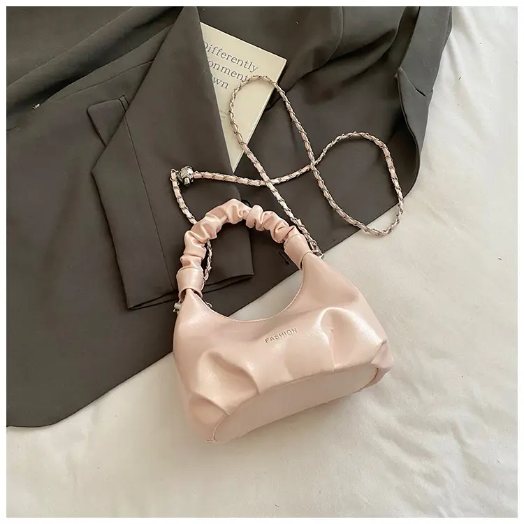 Women's Pleated Pearl Crossbody Bag 2025 — feature 23