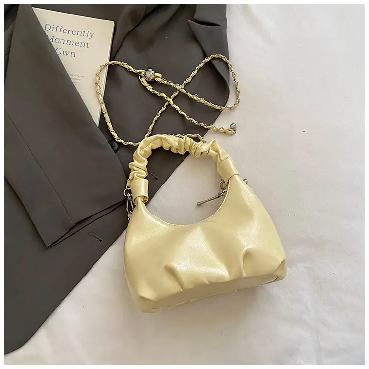 Women's Pleated Pearl Crossbody Bag 2025 — feature 24