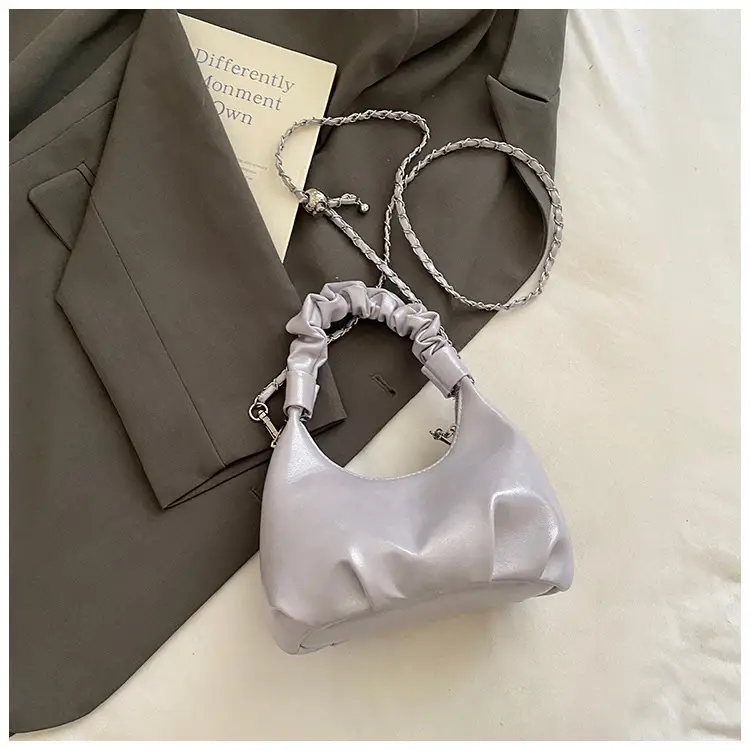 Women's Pleated Pearl Crossbody Bag 2025 — feature 25