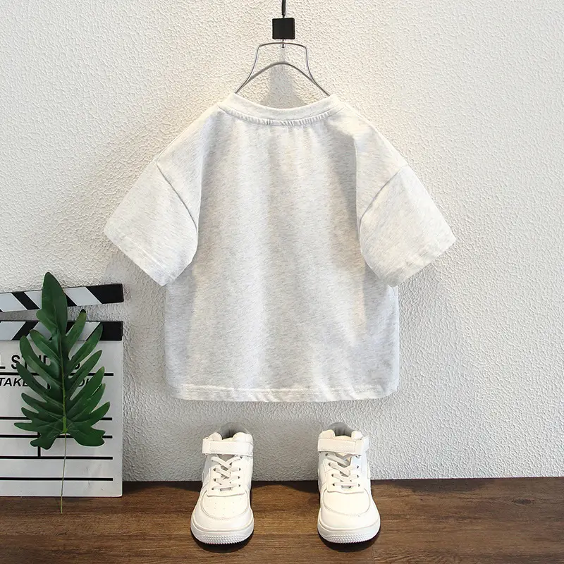 Boys Cotton T-Shirt Summer 2025 Kids Wear - Image 3