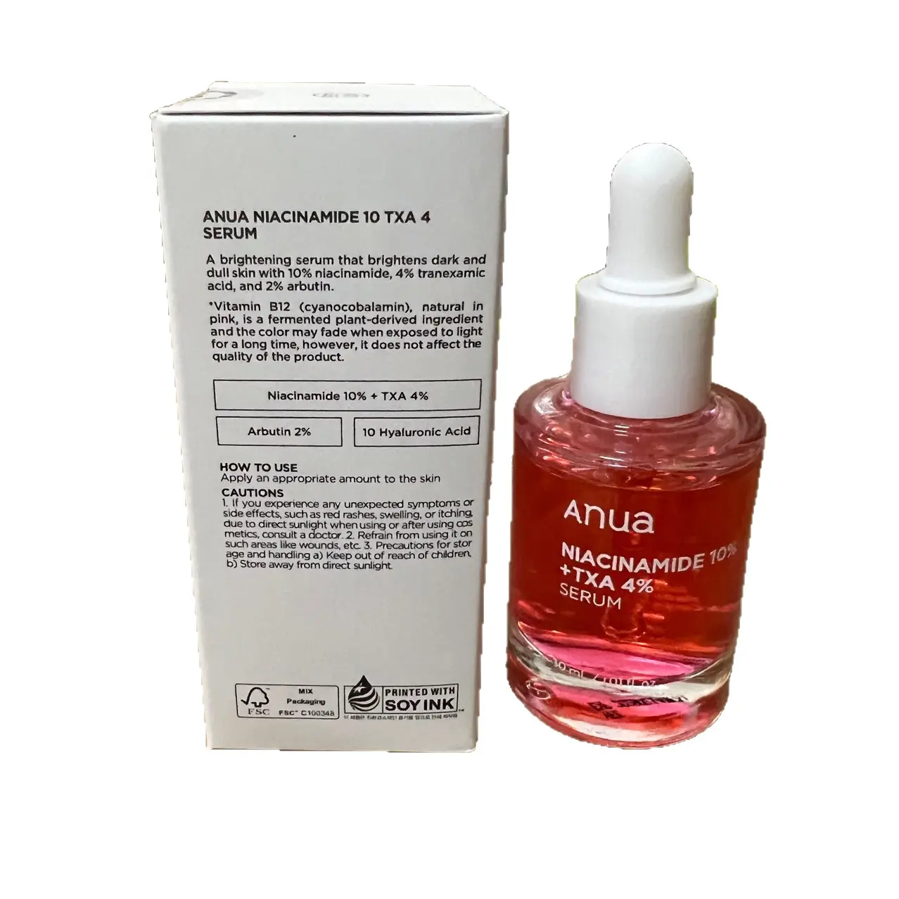 Niacinamida 10% Serum for Skin Brightening & Even Tone