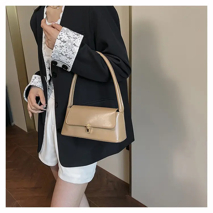 Women's Handheld Shoulder Bag Set of 3 with Personalized Lock — feature 10