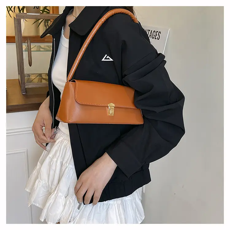 Women's Handheld Shoulder Bag Set of 3 with Personalized Lock — feature 15